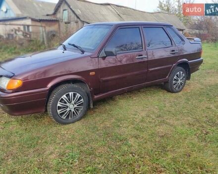 Красный ВАЗ 2115 Самара, объемом двигателя 1.6 л и пробегом 100 тыс. км за 2600 $, фото 5 на Automoto.ua