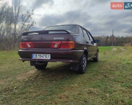 Красный ВАЗ 2115 Самара, объемом двигателя 1.6 л и пробегом 100 тыс. км за 2600 $, фото 7 на Automoto.ua