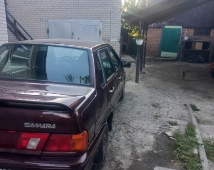 Червоний ВАЗ 2115 Самара, об'ємом двигуна 1.6 л та пробігом 42 тис. км за 1600 $, фото 2 на Automoto.ua