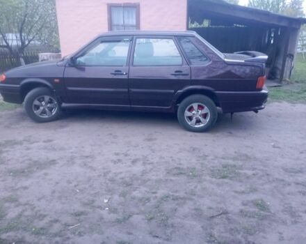 Красный ВАЗ 2115 Самара, объемом двигателя 1.6 л и пробегом 200 тыс. км за 2000 $, фото 4 на Automoto.ua