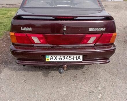 Красный ВАЗ 2115 Самара, объемом двигателя 1.6 л и пробегом 200 тыс. км за 2000 $, фото 1 на Automoto.ua