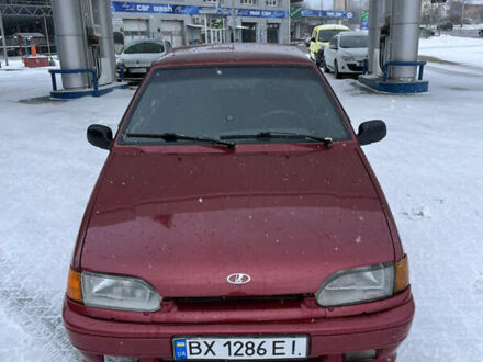 Красный ВАЗ 2115 Самара, объемом двигателя 1.5 л и пробегом 223 тыс. км за 1600 $, фото 1 на Automoto.ua