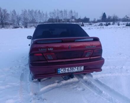 Красный ВАЗ 2115 Самара, объемом двигателя 1.5 л и пробегом 194 тыс. км за 1850 $, фото 1 на Automoto.ua