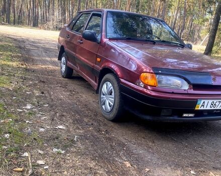 Красный ВАЗ 2115 Самара, объемом двигателя 1.5 л и пробегом 138 тыс. км за 1200 $, фото 1 на Automoto.ua