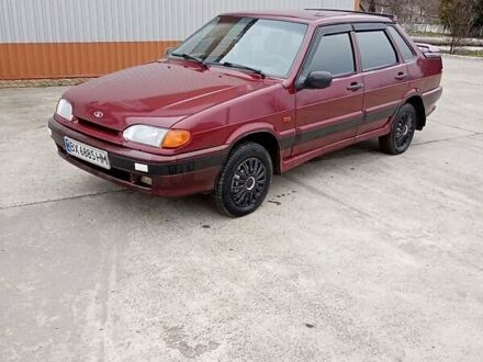 Красный ВАЗ 2115 Самара, объемом двигателя 1.5 л и пробегом 108 тыс. км за 1700 $, фото 1 на Automoto.ua