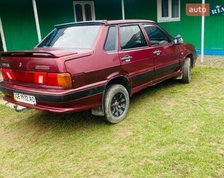 Красный ВАЗ 2115 Самара, объемом двигателя 1.5 л и пробегом 170 тыс. км за 1508 $, фото 1 на Automoto.ua
