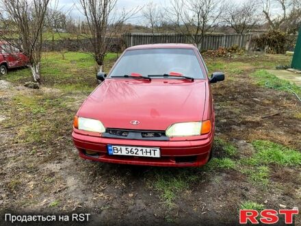 Красный ВАЗ 2115 Самара, объемом двигателя 1.6 л и пробегом 329 тыс. км за 1800 $, фото 1 на Automoto.ua