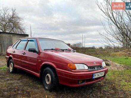 Красный ВАЗ 2115 Самара, объемом двигателя 1.6 л и пробегом 329 тыс. км за 1800 $, фото 1 на Automoto.ua