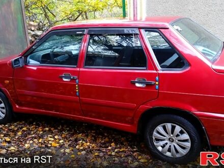 Красный ВАЗ 2115 Самара, объемом двигателя 1.6 л и пробегом 186 тыс. км за 2600 $, фото 1 на Automoto.ua