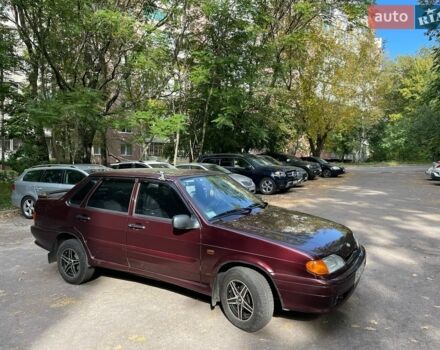 Красный ВАЗ 2115 Самара, объемом двигателя 1.6 л и пробегом 49 тыс. км за 3700 $, фото 1 на Automoto.ua