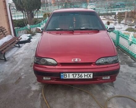 Красный ВАЗ 2115 Самара, объемом двигателя 1.6 л и пробегом 190 тыс. км за 3600 $, фото 1 на Automoto.ua