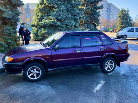 Красный ВАЗ 2115 Самара, объемом двигателя 1.6 л и пробегом 120 тыс. км за 2500 $, фото 1 на Automoto.ua