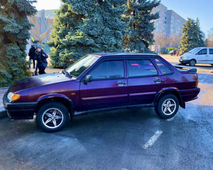 Красный ВАЗ 2115 Самара, объемом двигателя 1.6 л и пробегом 120 тыс. км за 2500 $, фото 1 на Automoto.ua