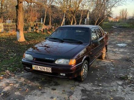 Красный ВАЗ 2115 Самара, объемом двигателя 1.6 л и пробегом 130 тыс. км за 2800 $, фото 1 на Automoto.ua