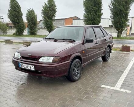 Красный ВАЗ 2115 Самара, объемом двигателя 1.6 л и пробегом 92 тыс. км за 3000 $, фото 1 на Automoto.ua