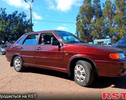 Красный ВАЗ 2115 Самара, объемом двигателя 1.6 л и пробегом 16 тыс. км за 4000 $, фото 1 на Automoto.ua