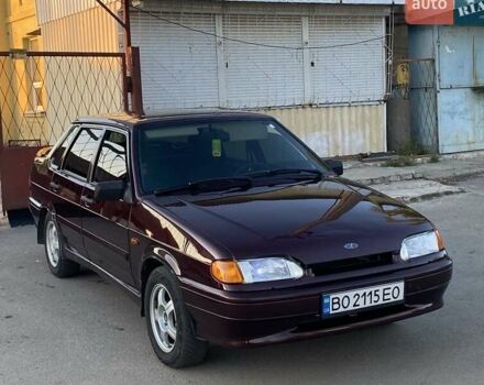 Красный ВАЗ 2115 Самара, объемом двигателя 1.6 л и пробегом 100 тыс. км за 2900 $, фото 1 на Automoto.ua