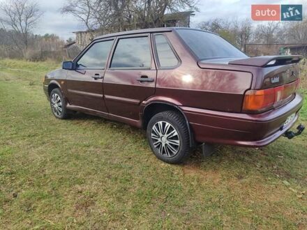 Красный ВАЗ 2115 Самара, объемом двигателя 1.6 л и пробегом 100 тыс. км за 2600 $, фото 1 на Automoto.ua