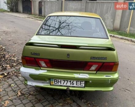 Жовтий ВАЗ 2115 Самара, об'ємом двигуна 1.5 л та пробігом 152 тис. км за 1500 $, фото 5 на Automoto.ua