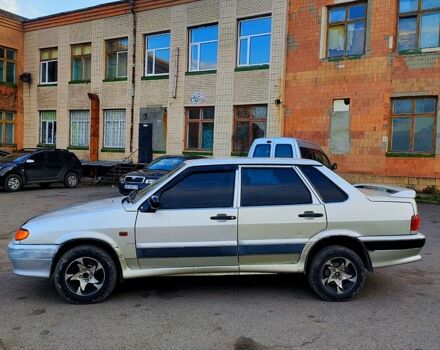 Жовтий ВАЗ 2115 Самара, об'ємом двигуна 1.5 л та пробігом 190 тис. км за 1350 $, фото 2 на Automoto.ua