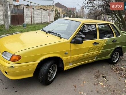 Жовтий ВАЗ 2115 Самара, об'ємом двигуна 1.5 л та пробігом 152 тис. км за 1500 $, фото 1 на Automoto.ua