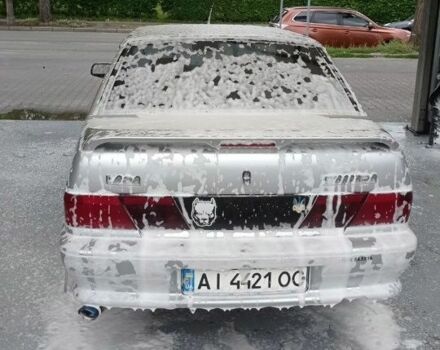 Серый ВАЗ 2115 Самара, объемом двигателя 1.5 л и пробегом 280 тыс. км за 2300 $, фото 5 на Automoto.ua