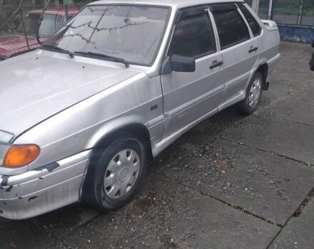 Серый ВАЗ 2115 Самара, объемом двигателя 1.6 л и пробегом 190 тыс. км за 1100 $, фото 1 на Automoto.ua