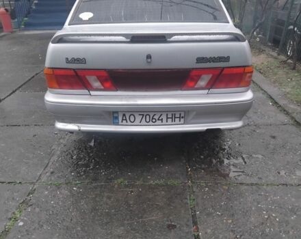 Серый ВАЗ 2115 Самара, объемом двигателя 1.6 л и пробегом 190 тыс. км за 1100 $, фото 2 на Automoto.ua