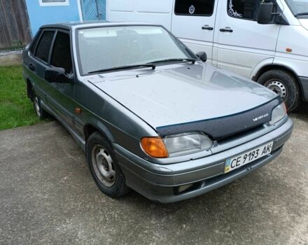 Серый ВАЗ 2115 Самара, объемом двигателя 1.6 л и пробегом 145 тыс. км за 2500 $, фото 1 на Automoto.ua
