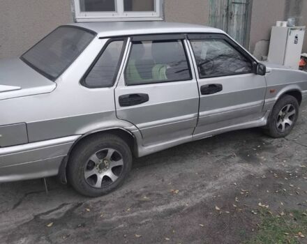 Серый ВАЗ 2115 Самара, объемом двигателя 1.5 л и пробегом 300 тыс. км за 1700 $, фото 3 на Automoto.ua