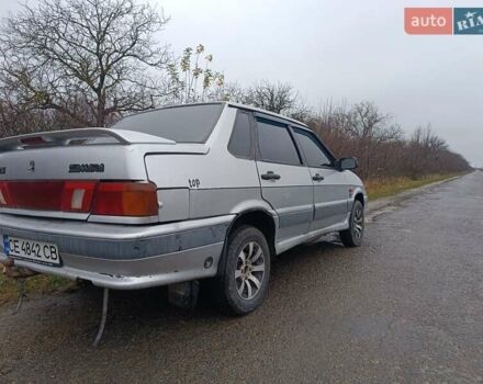 Серый ВАЗ 2115 Самара, объемом двигателя 1.5 л и пробегом 253 тыс. км за 1300 $, фото 3 на Automoto.ua