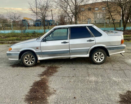 Серый ВАЗ 2115 Самара, объемом двигателя 1.5 л и пробегом 250 тыс. км за 1150 $, фото 1 на Automoto.ua