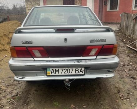 Серый ВАЗ 2115 Самара, объемом двигателя 1.5 л и пробегом 456 тыс. км за 1200 $, фото 1 на Automoto.ua