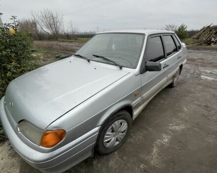 Серый ВАЗ 2115 Самара, объемом двигателя 1.5 л и пробегом 258 тыс. км за 1301 $, фото 1 на Automoto.ua