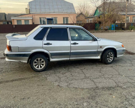 Серый ВАЗ 2115 Самара, объемом двигателя 1.5 л и пробегом 250 тыс. км за 1150 $, фото 5 на Automoto.ua