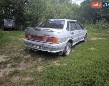Серый ВАЗ 2115 Самара, объемом двигателя 1.5 л и пробегом 430 тыс. км за 1085 $, фото 7 на Automoto.ua