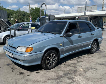 Серый ВАЗ 2115 Самара, объемом двигателя 1.5 л и пробегом 220 тыс. км за 1400 $, фото 1 на Automoto.ua
