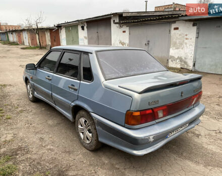 Серый ВАЗ 2115 Самара, объемом двигателя 1.5 л и пробегом 320 тыс. км за 1650 $, фото 4 на Automoto.ua