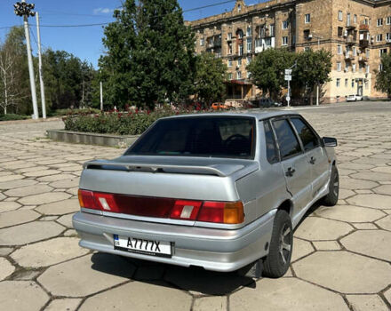 Серый ВАЗ 2115 Самара, объемом двигателя 1.5 л и пробегом 182 тыс. км за 2000 $, фото 5 на Automoto.ua