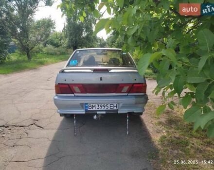 Серый ВАЗ 2115 Самара, объемом двигателя 1.5 л и пробегом 333 тыс. км за 1500 $, фото 2 на Automoto.ua