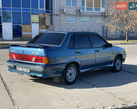 Серый ВАЗ 2115 Самара, объемом двигателя 1.5 л и пробегом 150 тыс. км за 2200 $, фото 5 на Automoto.ua