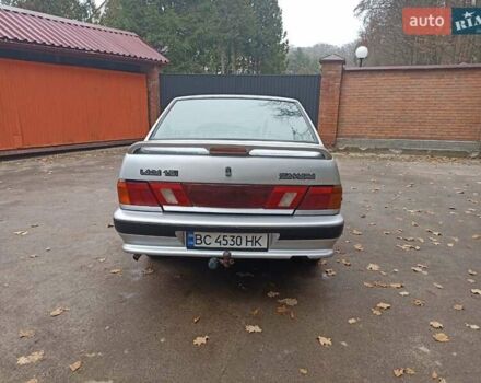 Серый ВАЗ 2115 Самара, объемом двигателя 1.5 л и пробегом 262 тыс. км за 1450 $, фото 12 на Automoto.ua