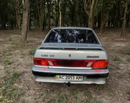 Сірий ВАЗ 2115 Самара, об'ємом двигуна 1.5 л та пробігом 200 тис. км за 750 $, фото 4 на Automoto.ua