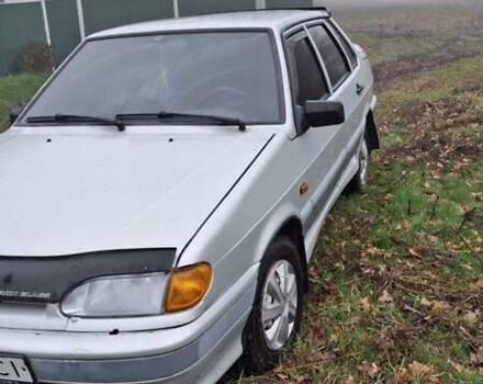 Серый ВАЗ 2115 Самара, объемом двигателя 1.5 л и пробегом 232 тыс. км за 1700 $, фото 1 на Automoto.ua