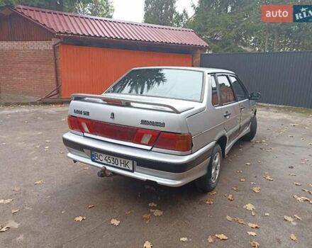 Серый ВАЗ 2115 Самара, объемом двигателя 1.5 л и пробегом 262 тыс. км за 1450 $, фото 14 на Automoto.ua