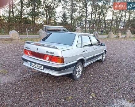 Серый ВАЗ 2115 Самара, объемом двигателя 1.5 л и пробегом 200 тыс. км за 1450 $, фото 9 на Automoto.ua