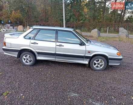 Серый ВАЗ 2115 Самара, объемом двигателя 1.5 л и пробегом 200 тыс. км за 1450 $, фото 13 на Automoto.ua