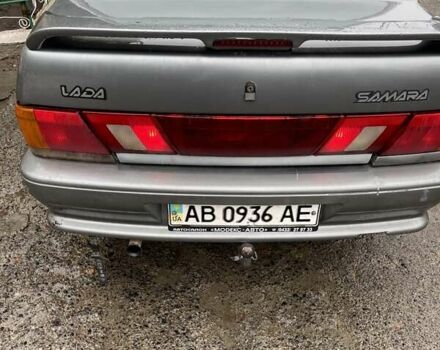 Серый ВАЗ 2115 Самара, объемом двигателя 1.5 л и пробегом 212 тыс. км за 2300 $, фото 1 на Automoto.ua