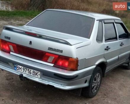 Серый ВАЗ 2115 Самара, объемом двигателя 1.5 л и пробегом 224 тыс. км за 1700 $, фото 2 на Automoto.ua