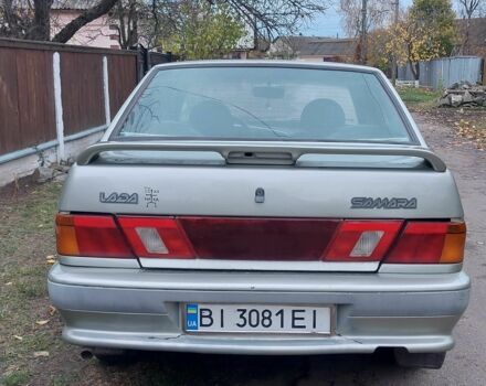 Серый ВАЗ 2115 Самара, объемом двигателя 1.5 л и пробегом 180 тыс. км за 1300 $, фото 6 на Automoto.ua